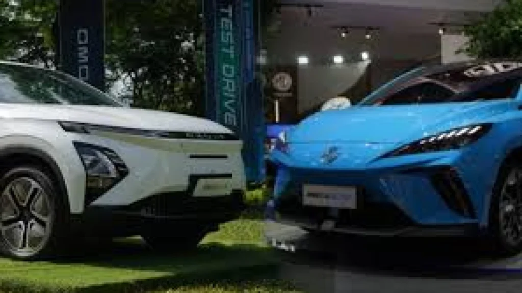 Duel SUV Listrik Terjangkau: Geely EX5 vs Omoda 5 EV