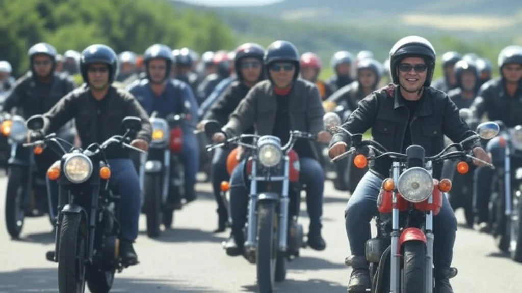 Mengulik Keseruan Komunitas Touring Motor Antik di Indonesia